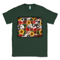 Sports Green cowhide sunflowers candy canes Classic Tee - Jasminsmagicworld