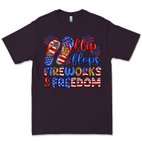 Plum flip flops fireworks and freedom Premium Tee - Zillion Design Studio