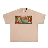 Burro texas longhorn wild one cactus licanse plate Urban Heavy Tee - Artiststas