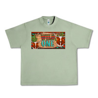 Oil Green texas longhorn wild one cactus licanse plate Urban Heavy Tee - Artiststas