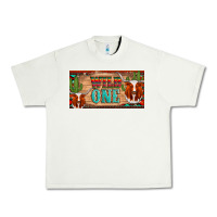 Pistachio texas longhorn wild one cactus licanse plate Urban Heavy Tee - Artiststas