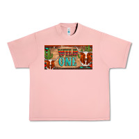 Salmon texas longhorn wild one cactus licanse plate Urban Heavy Tee - Artiststas