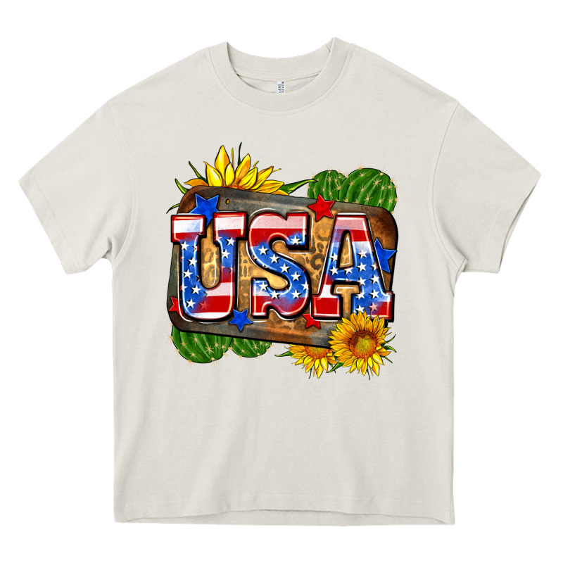 Usa Heavy Core Tee by Zillion Design Studio | Teevron