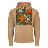 Vintage Camel squirrel pumpkin seamless Vintage Hoodie - BundleAndBundleShop