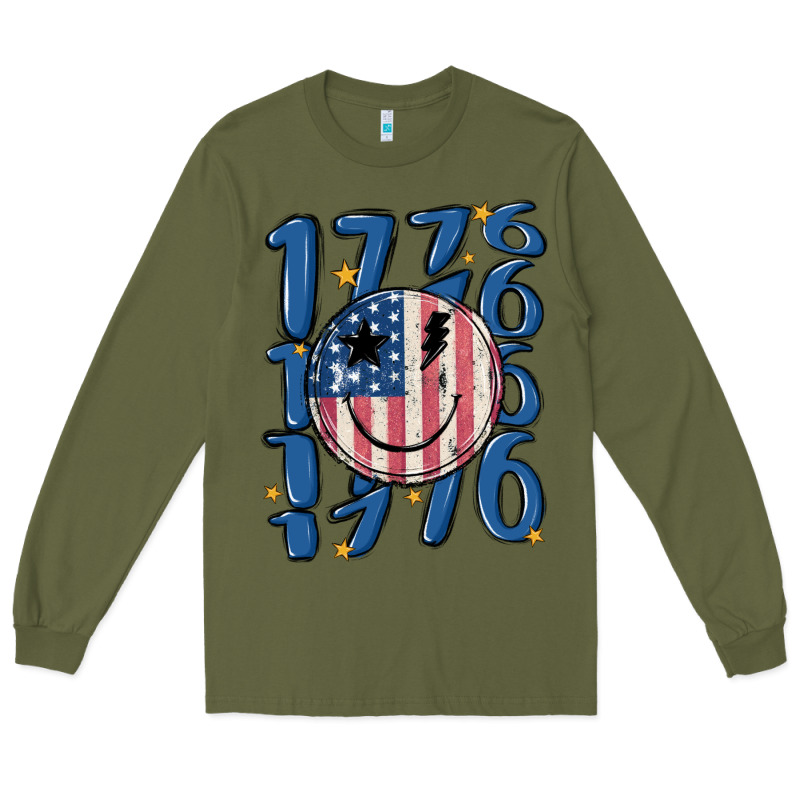 1776 Long Sleeve Tee by MaliasSmallBusiness | Teevron
