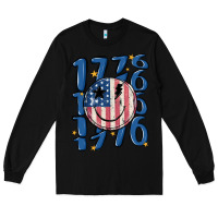 Black 1776 Long Sleeve Tee - MaliasSmallBusiness