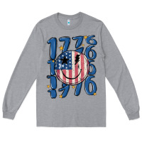 Heather Grey 1776 Long Sleeve Tee - MaliasSmallBusiness