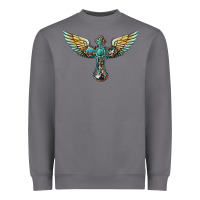 Storm western cross wings Heavyweight Sweatshirt - BarkalooDesign