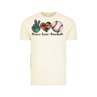 Vintage Arctic peace love baseball Vintage Tee - Artiststas