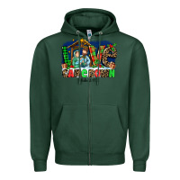 Sports Green Love Came  Down Luke 2 11 Zipper Hoodie - MaliasSmallBusiness