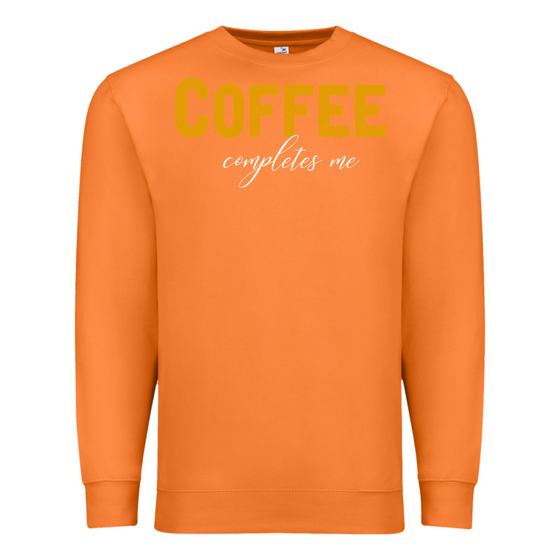 Coffee Completes Me Premium Sweatshirt by Bettercallsaul | Teevron