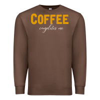 Chestnut Coffee Completes Me Premium Sweatshirt - Bettercallsaul