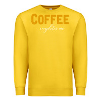 Lemon Coffee Completes Me Premium Sweatshirt - Bettercallsaul