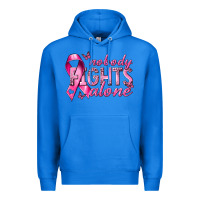 True Royal nobody fights alone cancer Premium Hoodie - NancyCooperArtShop