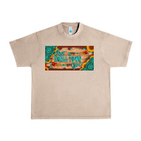 French Oak just a small town girl wlth gemstone arrow and sunflowers licanse plat Urban Heavy Tee - Artiststas