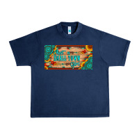 Navy just a small town girl wlth gemstone arrow and sunflowers licanse plat Urban Heavy Tee - Artiststas
