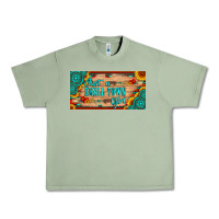 Oil Green just a small town girl wlth gemstone arrow and sunflowers licanse plat Urban Heavy Tee - Artiststas
