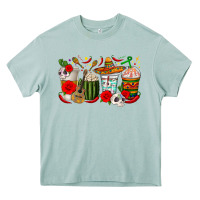 Arona hispanic heritage month coffee cups Heavy Core Tee - texasbilliewilder