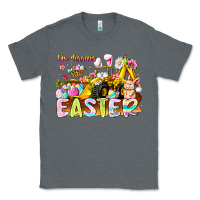 Charcoal Heather Im Digging Easter Classic Tee - CowhideDigitalArt