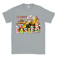 Heather Grey Im Digging Easter Classic Tee - CowhideDigitalArt