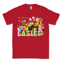 Red Im Digging Easter Classic Tee - CowhideDigitalArt