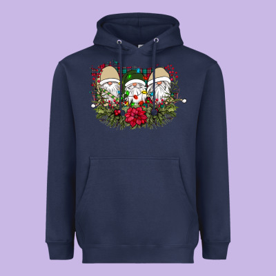Christmas Gnomes Heavyweight Hoodie Designed By Bettercallsaul