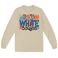 Mushroom red white boujee Long Sleeve Tee - MaliasSmallBusiness