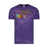 Cloud Purple just a small town girl Vintage Tee - AdoDesignShop