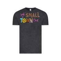 Vintage Black just a small town girl Vintage Tee - AdoDesignShop