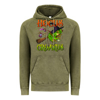 Vintage Olive hocus croakus Vintage Hoodie - BundleAndBundleShop