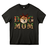 Asphalt dog mom shiba inu Heavy Core Tee - RanaPortraitStore