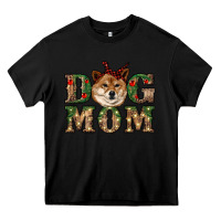 Black dog mom shiba inu Heavy Core Tee - RanaPortraitStore