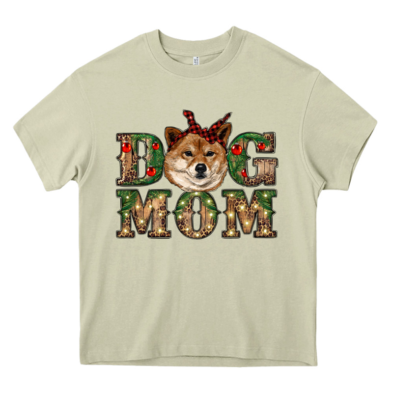 Dog Mom Shiba Inu Heavy Core Tee by RanaPortraitStore | Teevron