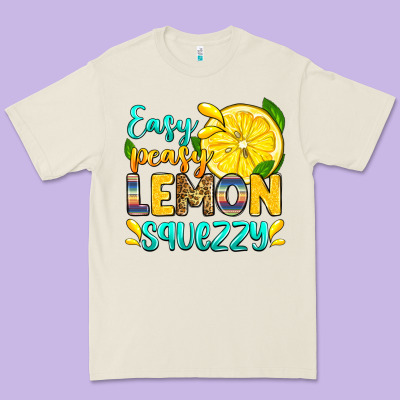 Easy Peasy Lemon Squezzy Premium Tee Designed By Zillion Design Studio