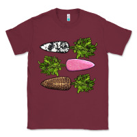 Burgundy easter carrots Classic Tee - AdoDesignShop