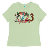 Matcha 2023 senior bull skull Ladies Tee - JahusDesignShop