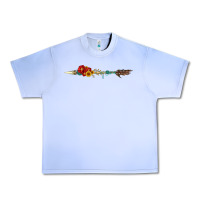 Grape Ice flowers and arrow with gemstone Urban Heavy Tee - Artiststas