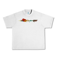 Lunar Rock flowers and arrow with gemstone Urban Heavy Tee - Artiststas