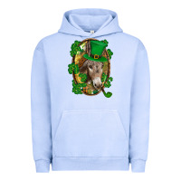 Pigment Grape Ice St. Patrick's day Donkey Urban Hoodie - CowGirlArtShop