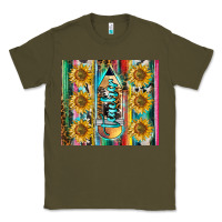 Army Green western teacher Classic Tee - LillyAllenDesigns