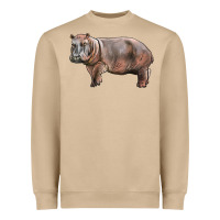 Mushroom hippopotamus Heavyweight Sweatshirt - LillyAllenDesigns