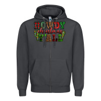 Smoke Howdy Christmas y'all Zipper Hoodie - NancyCooperArtShop