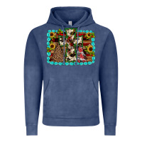 Vintage Denim Christmas cross Vintage Hoodie - JahusDesignShop