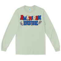 Matcha american dude Long Sleeve Tee - MaliasSmallBusiness