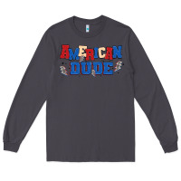 Smoke american dude Long Sleeve Tee - MaliasSmallBusiness