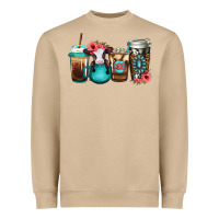 Mushroom Baby calf coffee cups Heavyweight Sweatshirt - Jasminsmagicworld