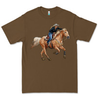 Cacao horse body with cowgirl Premium Tee - RanaPortraitStore