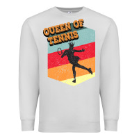 Dove Grey Queen Of Tennis Premium Sweatshirt - Bettercallsaul