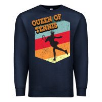Navy Queen Of Tennis Premium Sweatshirt - Bettercallsaul