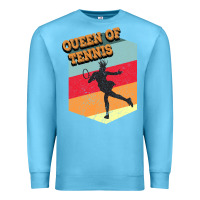 Ocean Blue Queen Of Tennis Premium Sweatshirt - Bettercallsaul